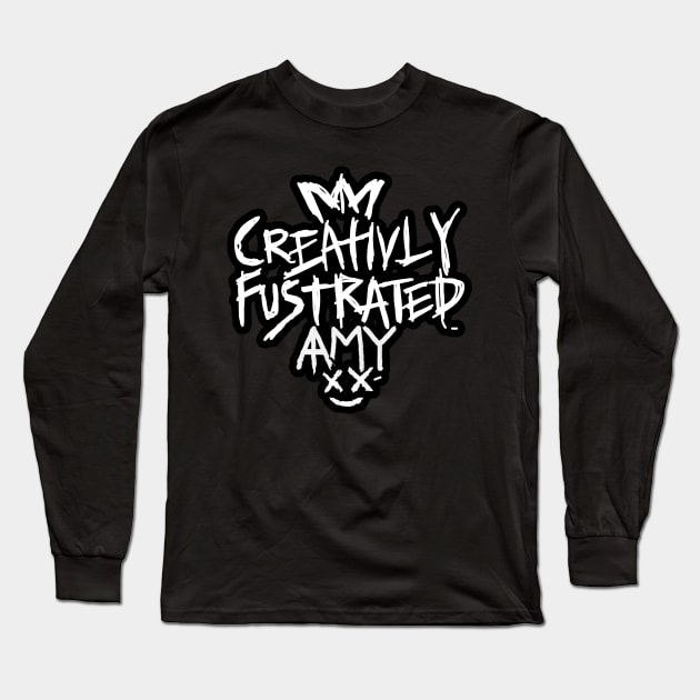 BAD AMY ''CREATIVLY FUSTRATED'' Long Sleeve T-Shirt by KVLI3N